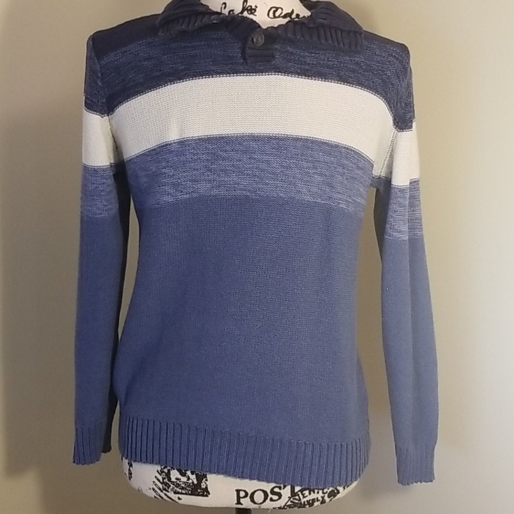Boys Size 10/12 Mock Turtleneck Sweater